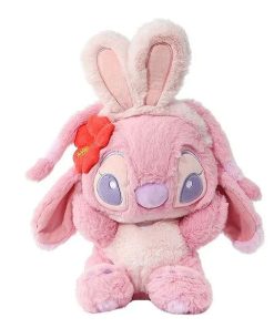 Peluche Stitch Rose Lapin