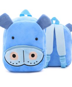 Sac à dos peluche Hippopotame