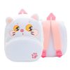 Sac à dos peluche Chat Blanc 1 Sac à dos peluche Chat Blanc